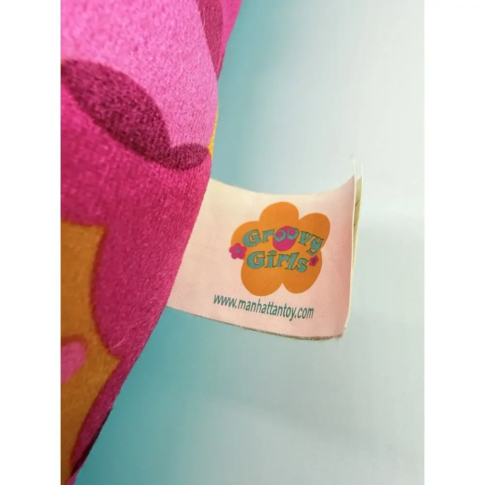 Manhattan Toy Groovy Girls Plush Doll Bed Attached Blanket Multicolore